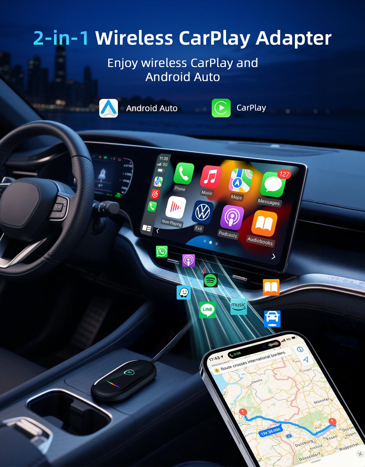 wireless carplay adapter S1