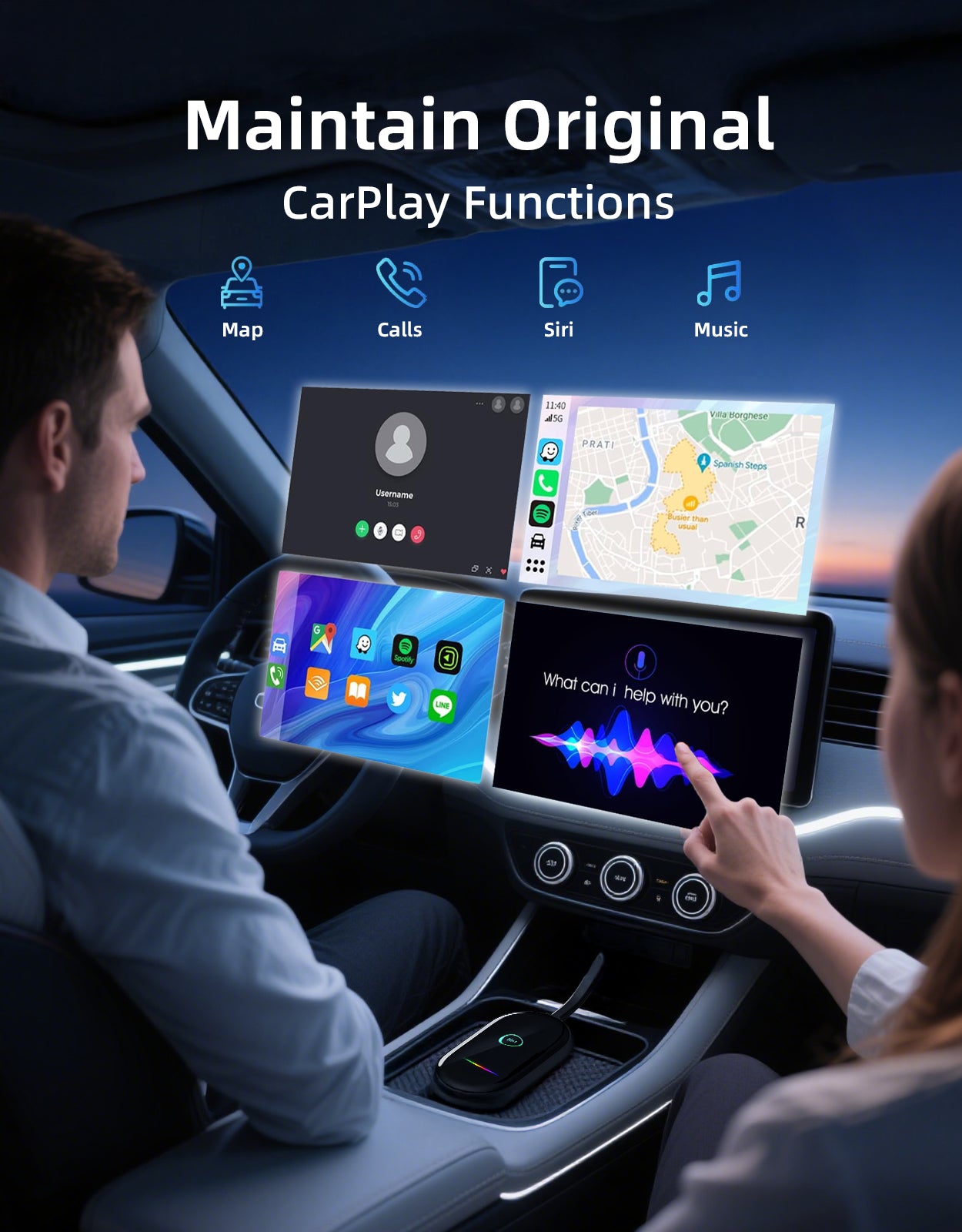 wireless carplay adapter S1